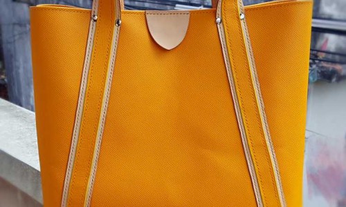 How to sew leather tote bag