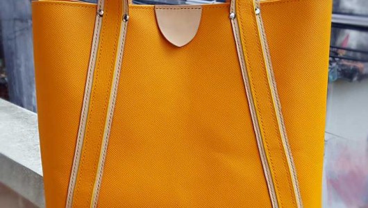 How to sew leather tote bag