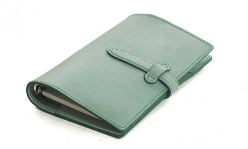 How to make a leather diary