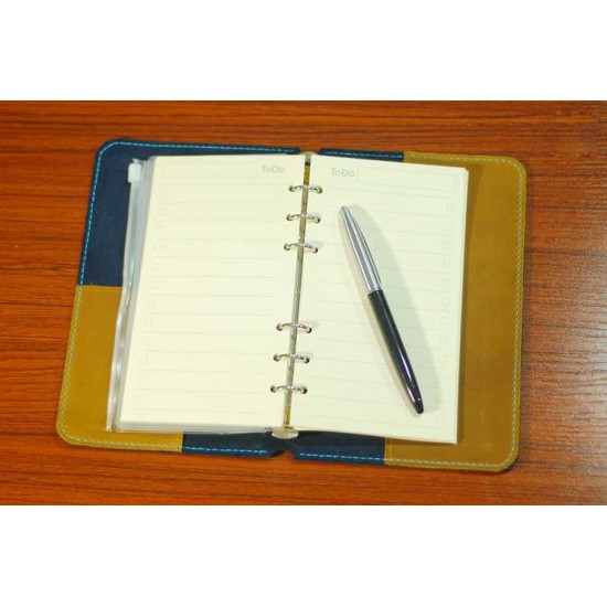 With instruction - Laser cut Acrylic template, A6 size dairy notebook pattern, A-135 With instruction - Laser cut Acrylic template, A6 size dairy notebook pattern, A-135