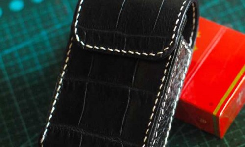 How to make leather cigar case