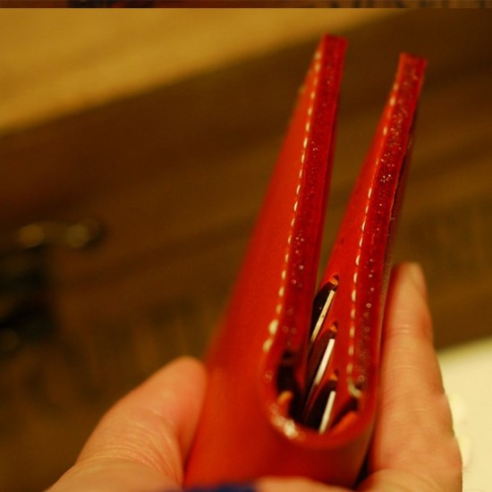 Laser cut Acrylic template, PMMA pattern, short wallet template, A-14
