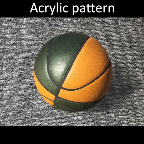 Laser cut Acrylic template, Basketball pattern, A-140