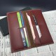 Laser cut Acrylic template, PMMA pattern, long wallet template, A-22