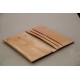 Laser cut Acrylic template, PMMA pattern, long wallet template, A-22