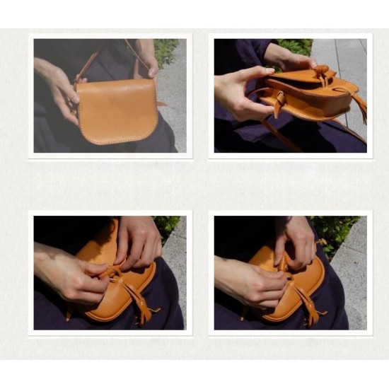 With instruction - Laser cut Acrylic template, cross body bag template, A-24
