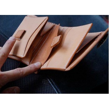 Laser cut Acrylic template, PMMA pattern, short wallet template, A-28