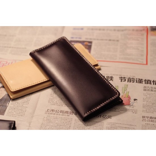 Laser cut Acrylic template, PMMA pattern, long wallet template, A-33