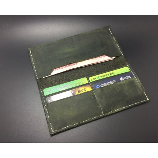 Laser cut Acrylic template, PMMA pattern, long wallet template, A-33