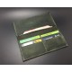 Laser cut Acrylic template, PMMA pattern, long wallet template, A-33