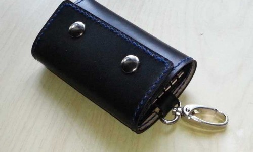 How to make leather key holder