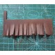 Laser cut Acrylic template, PMMA pattern, zipper purse template, A-43 Laser cut Acrylic template, PMMA pattern, zipper purse template, A-43