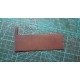 Laser cut Acrylic template, PMMA pattern, zipper purse template, A-43 Laser cut Acrylic template, PMMA pattern, zipper purse template, A-43