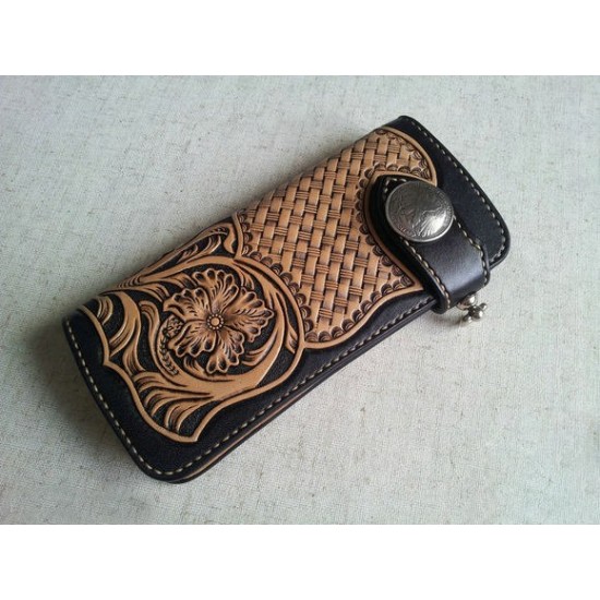 Laser cut Acrylic template, PMMA pattern, long wallet template, A-52