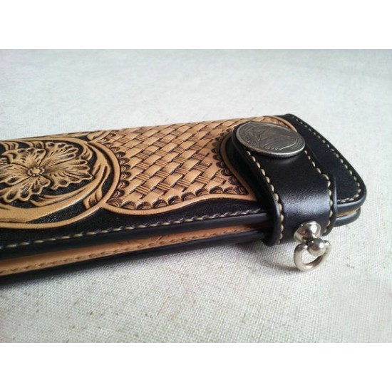 Laser cut Acrylic template, PMMA pattern, long wallet template, A-52