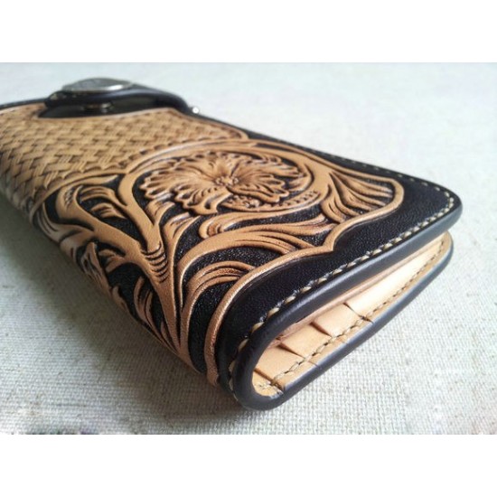 Laser cut Acrylic template, PMMA pattern, long wallet template, A-52