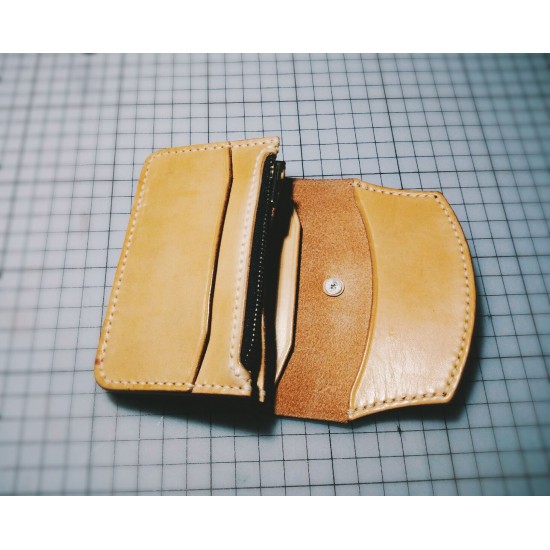 Laser cut Acrylic template, PMMA pattern, short wallet template, A-57