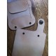 With instruction - Laser cut Acrylic template, long wallet pattern, A-61