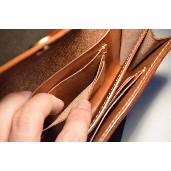 Laser cut Acrylic template, PMMA pattern, long wallet template, A-67