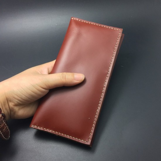 Laser cut Acrylic template, PMMA pattern, long wallet template, A-75