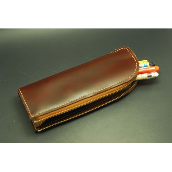 With instruction - Laser cut Acrylic template, pencil case pattern, A-82