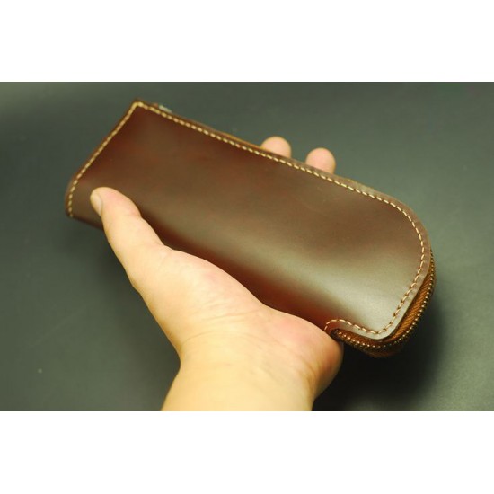 With instruction - Laser cut Acrylic template, pencil case pattern, A-82