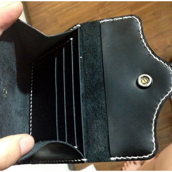 Laser cut Acrylic template, PMMA pattern, short wallet template, A-9