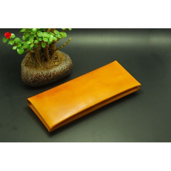With instruction - Laser cut Acrylic template, PMMA pattern, long wallet template, A-91