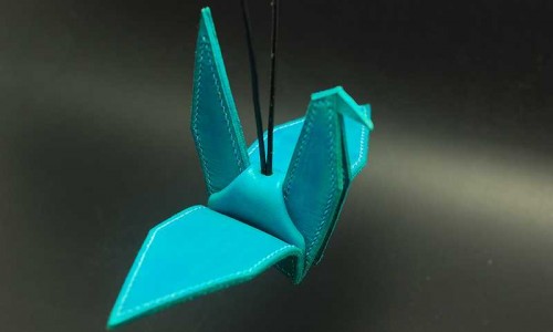 How to make a leather crane