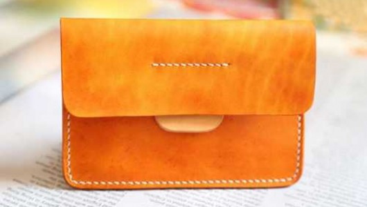 How to sew a passport sleeve