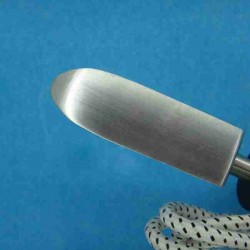 Leather iron