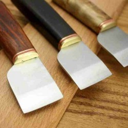 Leather knife