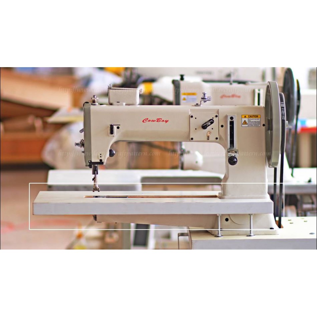 Free shipping worldwidCowboy CB4500 Heavy Leather Sewing Machine