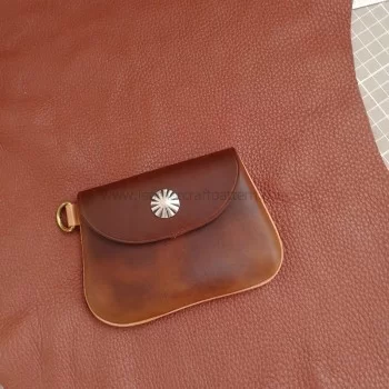 Free Pattern - Diy Simple Leather Belt Pouch With Free Pattern