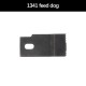 1341 sewing machine parts combination, bobbin winder, dial, thread clamp, feed dog, sliding lid, needle pate, rotary hook