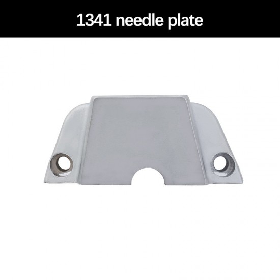 1341 sewing machine parts combination, bobbin winder, dial, thread clamp, feed dog, sliding lid, needle pate, rotary hook