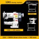 Free shipping worldwide-1341 sewing machine