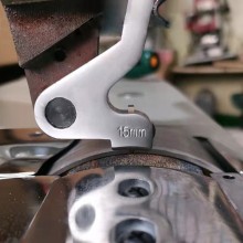 801 skiver machine fold edge foot