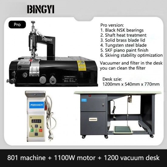 Free shipping worldwide-801 skiver machine