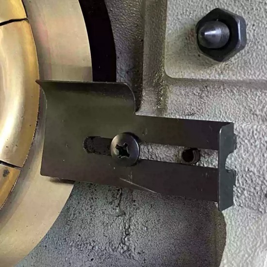 801 skiver machine barrier assembly