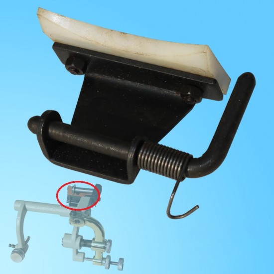 801 skiver feeding bracket assembly