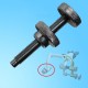801 skiver feeding bracket assembly