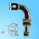 801 skiver feeding bracket assembly