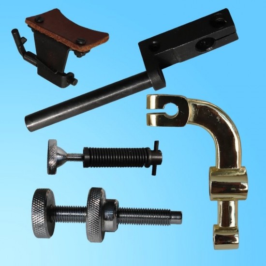 801 skiver feeding bracket assembly