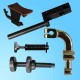 801 skiver feeding bracket assembly