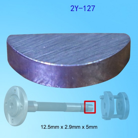 801 skiver half moon pins