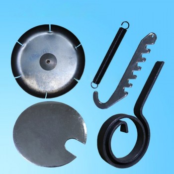 801 skiver hook lid plate spring combination