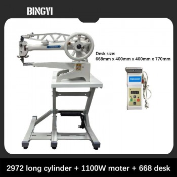 Free shipping worldwide-2972 long and short cylinder sewing machine