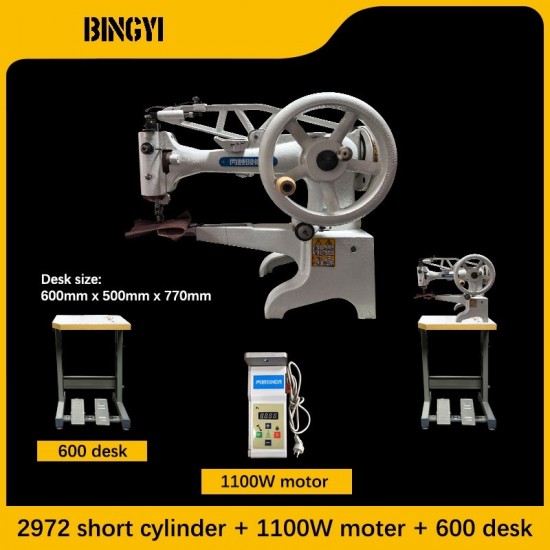 Free shipping worldwide-2972 long and short cylinder sewing machine