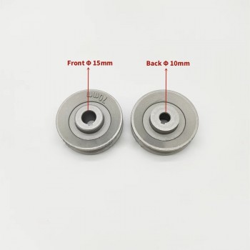 Conical middle hole motor belt wheel - to control the speed of motor